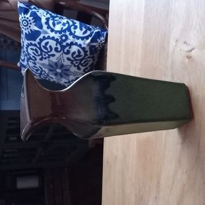 Small blue vase